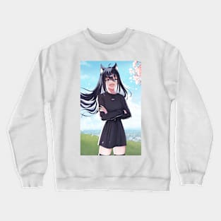 Casual Emma Silverhand (Alldust: Chronos!) Crewneck Sweatshirt